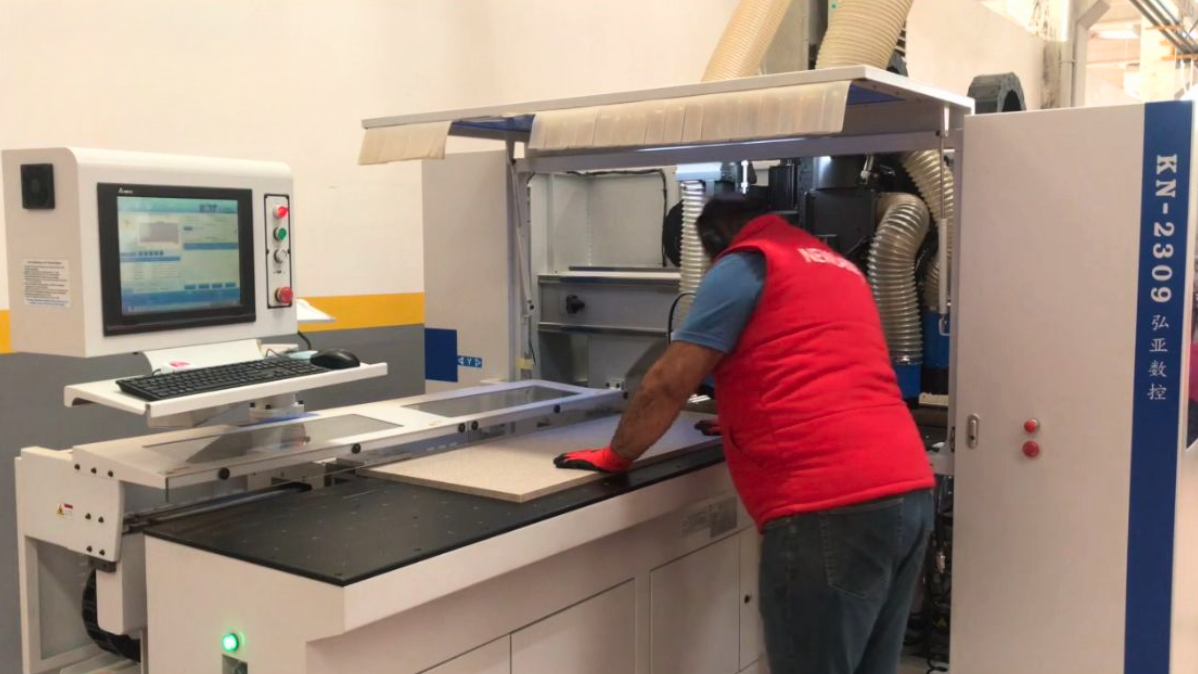 Taladro perforador cnc 6 ejes