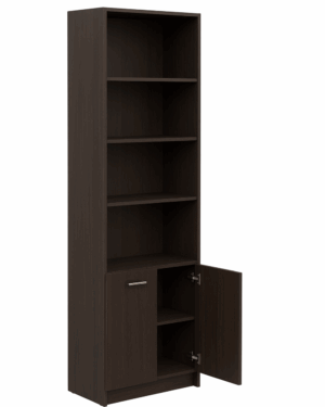 biblioteca 2 p/a 80x40x190h 18mm cerezo