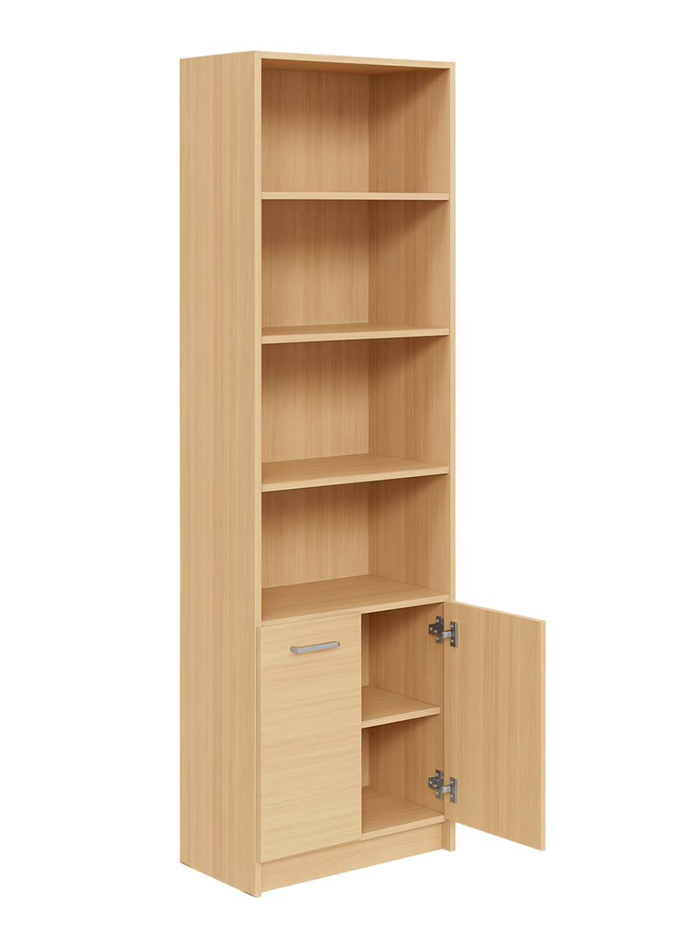 biblioteca 2 p/a 80x40x190h 18mm cerezo