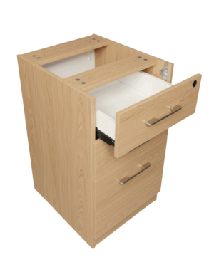 cajonera melamina fija 40x51x72,5h