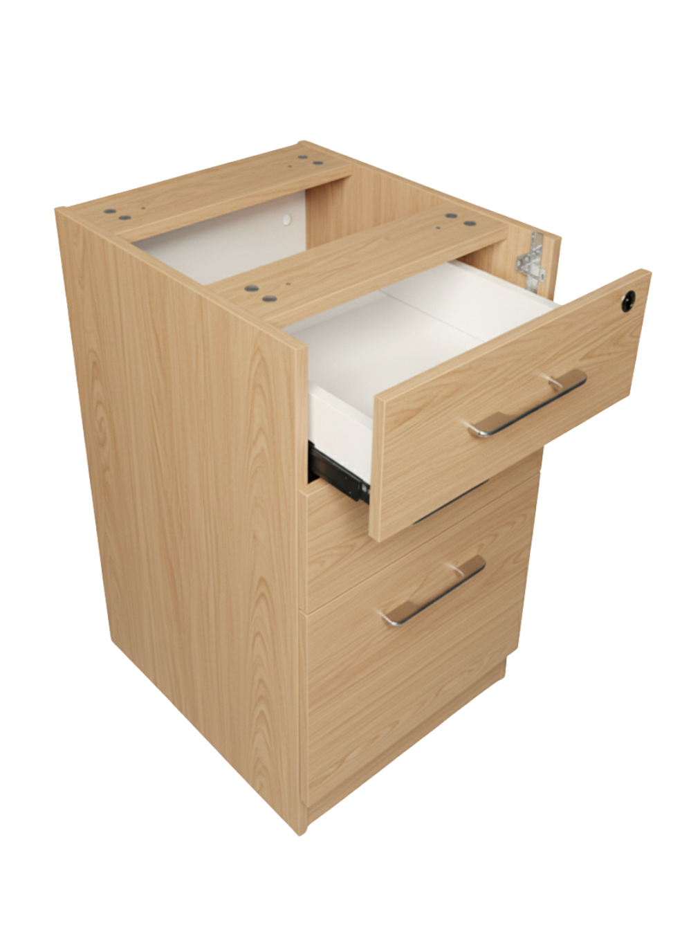 cajonera melamina fija 40x51x72,5h